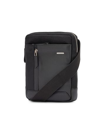 SQUADRA - Tracolla Piccola Pelle e Nylon