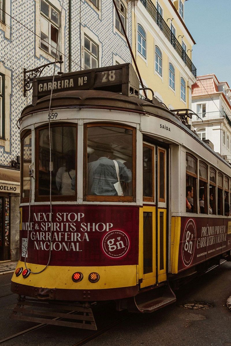 Tram 28, Lisboa, Portugal Tram 28, Lisboa, Portugal